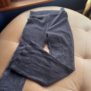 Aerie groove on velour flares small, short